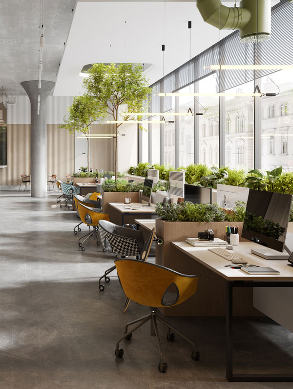 Aménagement espace de travail