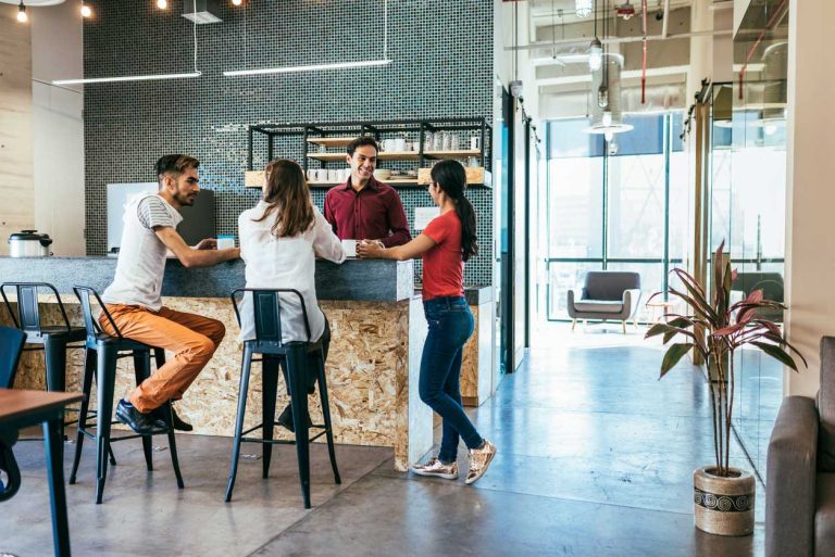 aménagement espace détente bureau