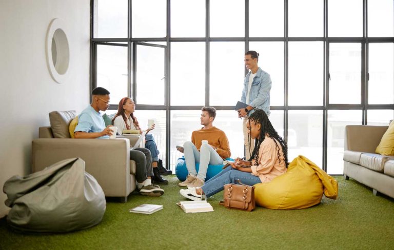 aménagement espace détente bureau