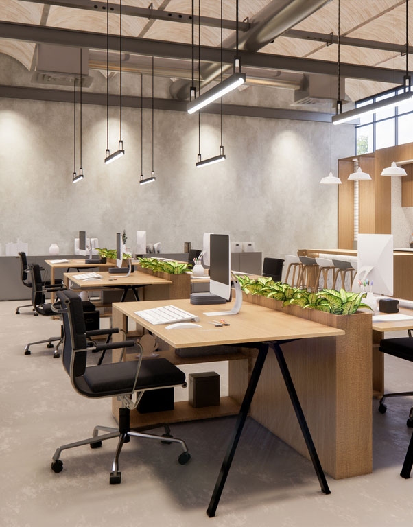 architecture intérieure bureaux