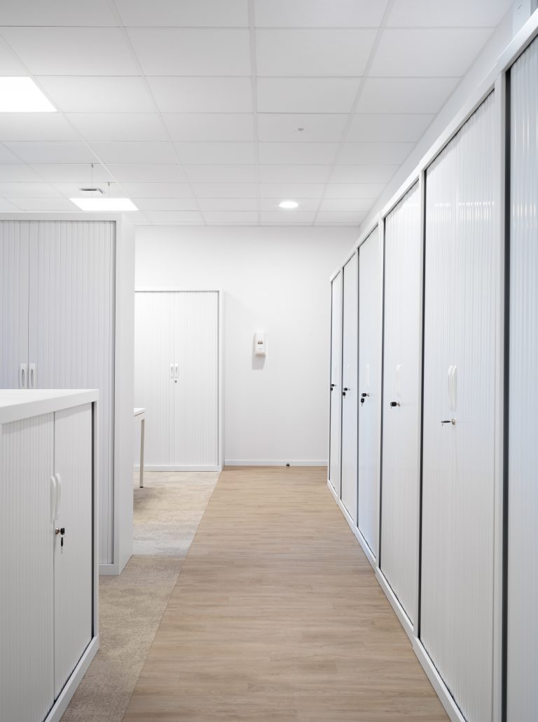 Bureaux de Groupe Qualiconsult, livrés par ADP Group, à Entzheim, septembre 2021.